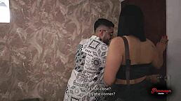 Kylei Ellish and Maestromilker dive into wild roleplay fuck in lingerie