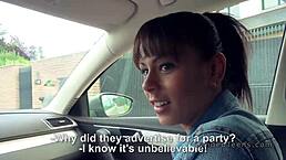 Veronica Avluv Giving A Footjob!