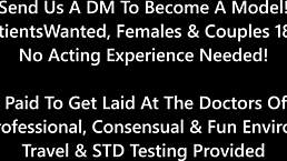 Freshman Angel Oaks Endures Forced Hitachi Orgasm by Doctor Tampa