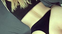 Skinny Latina Gets Panties Pushed Aside for Deep Thrust