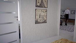 Unplanned Threesome Erupts with Blonde, Latina, and Redhead Maids in Stockings