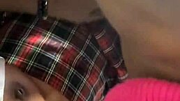 Desperate Student Craves Intense Fuck with School Gateman