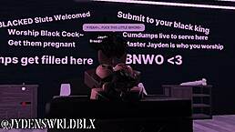 Kitty's slutty pussy stuffed by BBC.