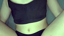 Skinny Latina Gets Panties Pushed Aside for Deep Thrust