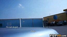 Yo, check this hot teen 18+ Tracy Anderson getting fucked in public POV style!