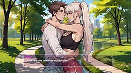 Can You Handle Cartoon Babe Riding Big Black Dildo?