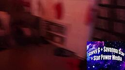 Office Orgy Erupts at Holiday Party with Big Black Cock Action