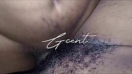 close up of passionate hairy sex with girlfriend.