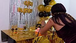 Hot Stepsister Gets Fucked On Birthday!