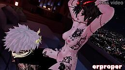 Insane VRChat sex with a wild alien monster