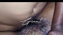 close up of passionate hairy sex with girlfriend.