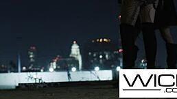 wanna watch gorgeous emma hix stalk a redhead just to devour her sweet pussy?