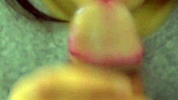 Close-Up View Of Amateur Blowjob
