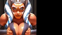 Hey, ready for Ahsoka parody in wild 3D Star Wars action?