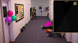 Being a Dik 190 chick route shows sexy outfit and big tits