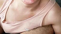 Handjob And Blowjob Cumplay Before Bed