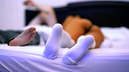 害羞印度少女在家庭周年晚宴时 motel 干哥哥朋友