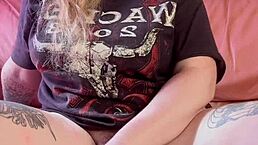 Huge Toy Stretching My Big Pussy Wide Open, Clothes Ripped, Gaping Beaver Exposed