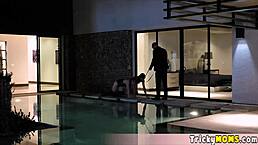 Training Two Milfs In Rough Fucking With Handjobs And Ass Play