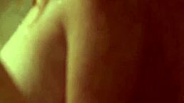 Pierced Brunette Melissa Deepthroats BF's Big Dick POV.