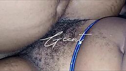 close up of passionate hairy sex with girlfriend.