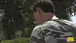 Blondes Fuck with Toy Near Pool!