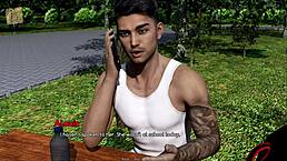 Intertwined 185 features cute curvy character in outfit