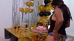 Hot Stepsister Gets Fucked On Birthday!