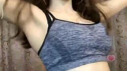 Horny amateur with big tits gets a big facial from a bbc, doesn't she?