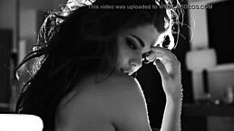 Seductive glamorous girls in sexy music video