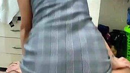 My tiny best friend craved it all inside, riding hard! 😍