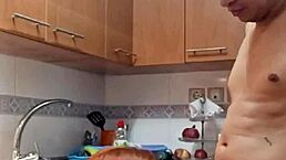 I find my mother-in-law in sexy clothes and fuck her