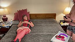 Granny Peggy Sue gives me the best deep throat cum in mouth POV ever!