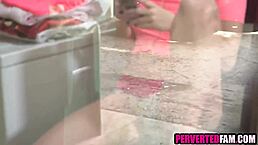 i watched my stepsister get roughly fucked by her horny stepbrother.