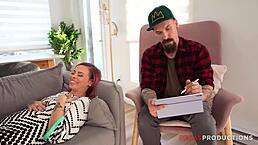 Lili Cocksinhell Feels Intense Pleasure From Monster Cock On Kitchen Table