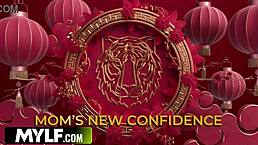 继子跟裸体继母的禁忌欲望暴露一个月