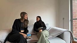 Colombian Babe In Lesbian Fantasy With Fingering And Masturbation