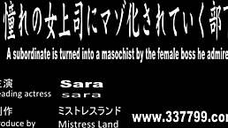 Japanese Mistress Sara Dominates with Camel Clutch in Wild Threesome Action. It's Insane to Watch Her Control the Ring!