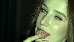 Young slutty Erica Mori shows anal gape and gets a huge dick in the ass SS004