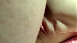 Close-Up of Hairless Big Pussy in Double Penetration Sex with Real Doll