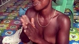 crazybitch says, 'i twerked naked and fucked my dildo in ass and pussy hard'