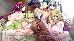 Welcome to the forest of succubus harem 66 with big tits and anime action