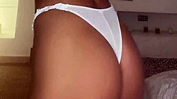 Pretty brunette hottie Molly Volk in raw anal sex