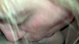 blowing bubbles while i throatfuck this bimbo whore