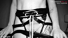 cris angelo and sally lys valentine in homemade uniform fun