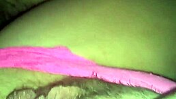 Girlfriend cheats in homemade video, showing panties on phone with friend