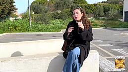 Wow, Livia, this French beauty, wants a hard banging session!