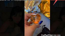 public store fitting room trying on haul sexy outfits hot latina bbc toy blowjob.