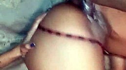 ebony babe takes monster cock in her big ass