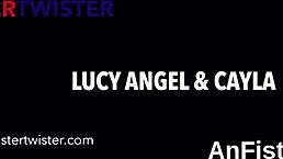 Horny Lesbians Fisting Wet Holes